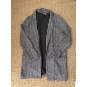 Black and White Pattern Blazer